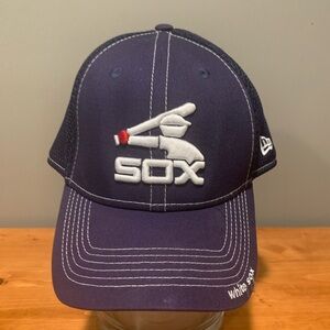 Chicago White Sox New Era Flex Fit Hat, Good Condition, Large / X-Large